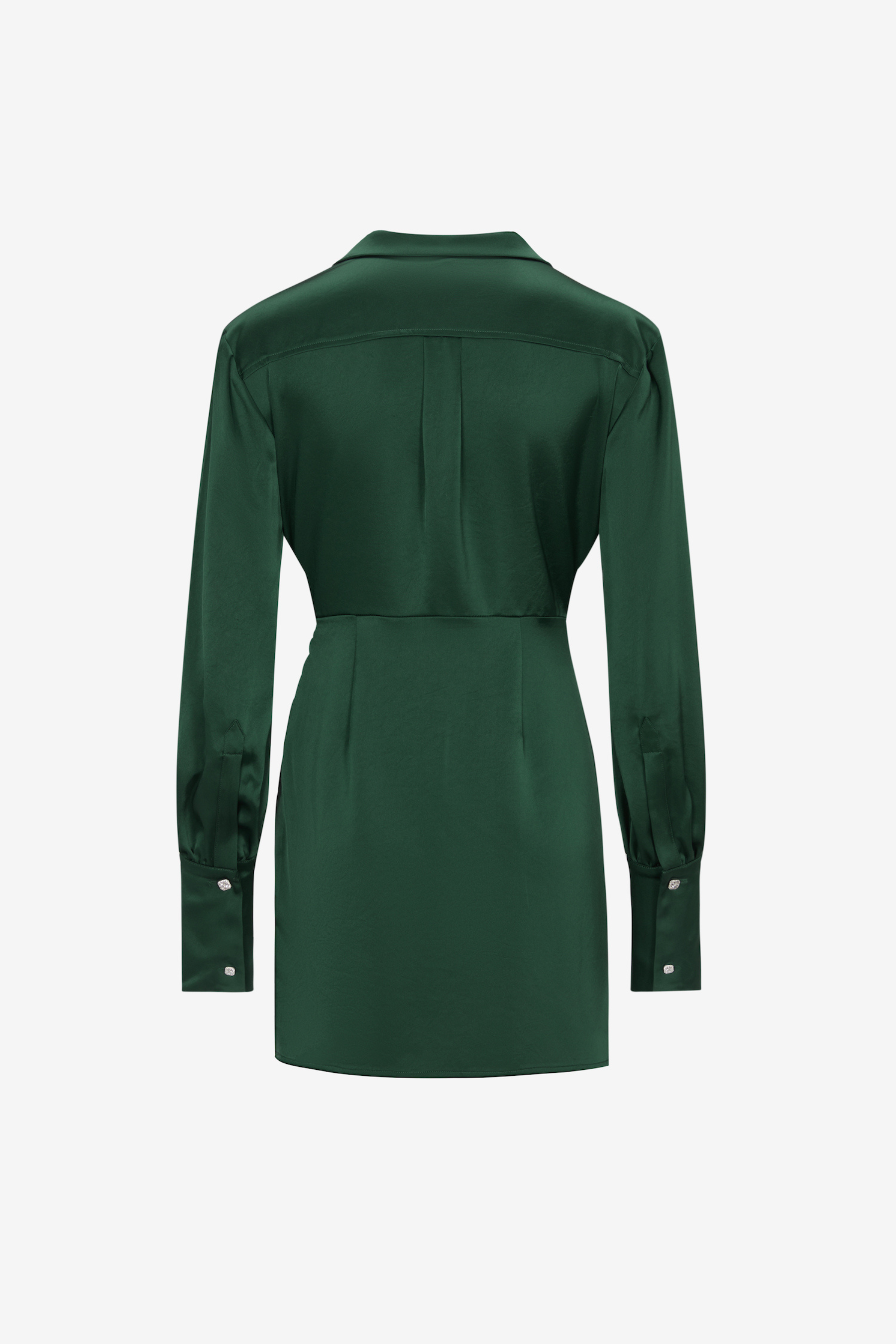 Acetate Fabrica Long Sleeve Shirt Dress